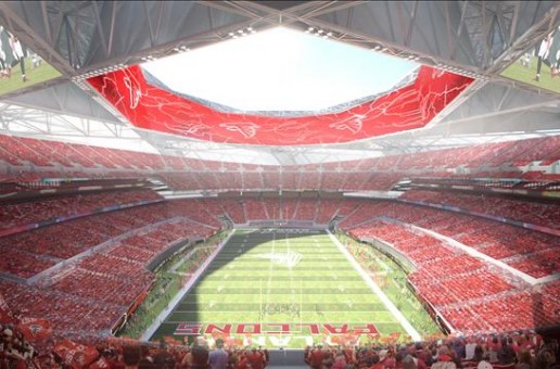 #htmlcaption_1959 Concepts for New Falcons Stadium by 360 Architecture