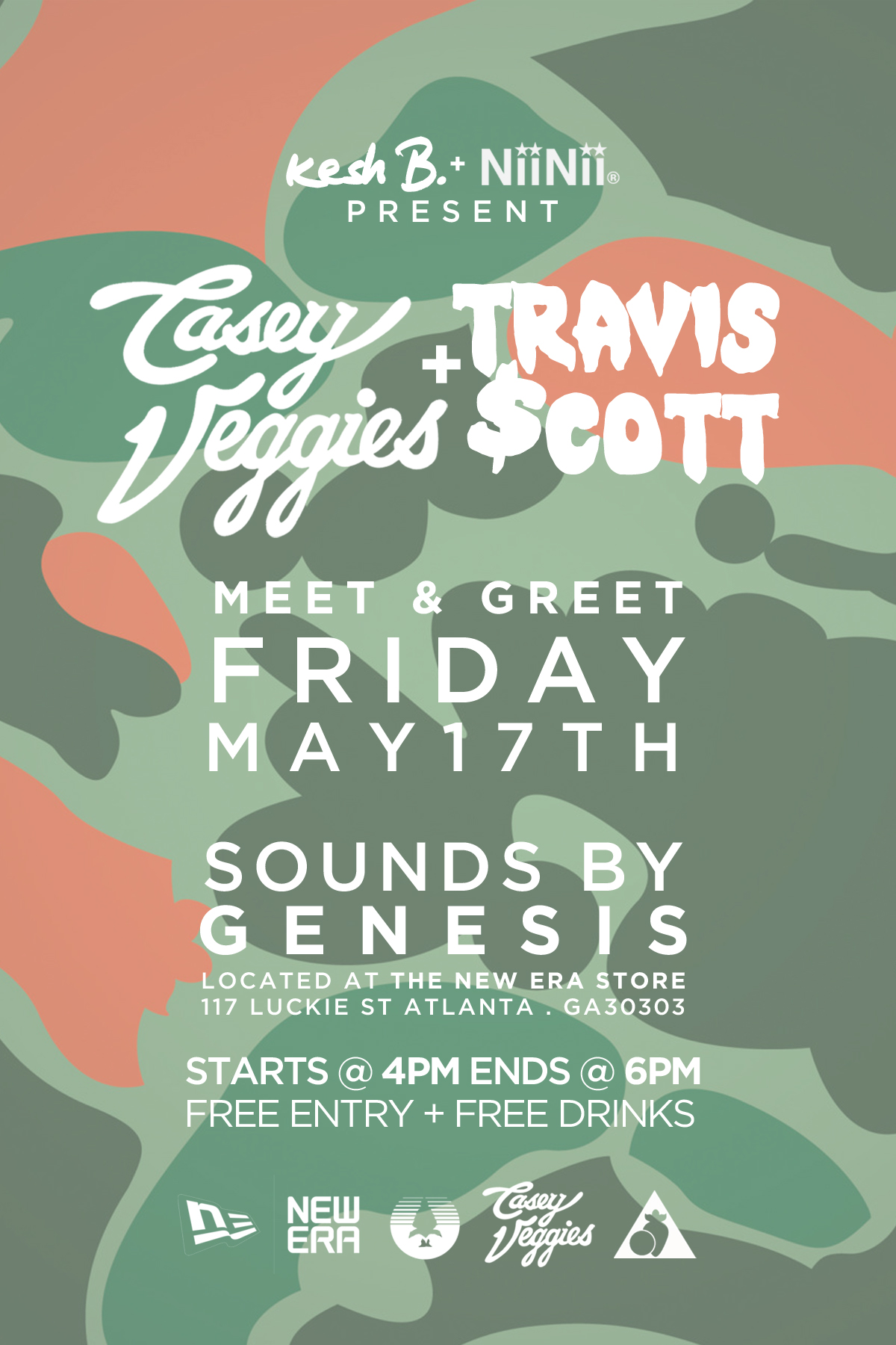 Casey Veggies & Travis Scott Meet & Greet