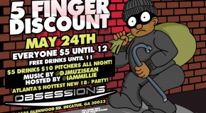 5 Finger Discount at Obsessions