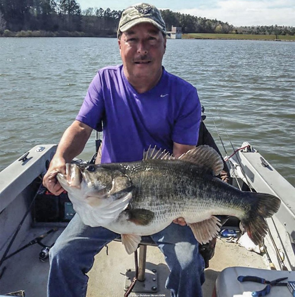 Georgia Man Breaks Record For Largest Bass Gafollowers