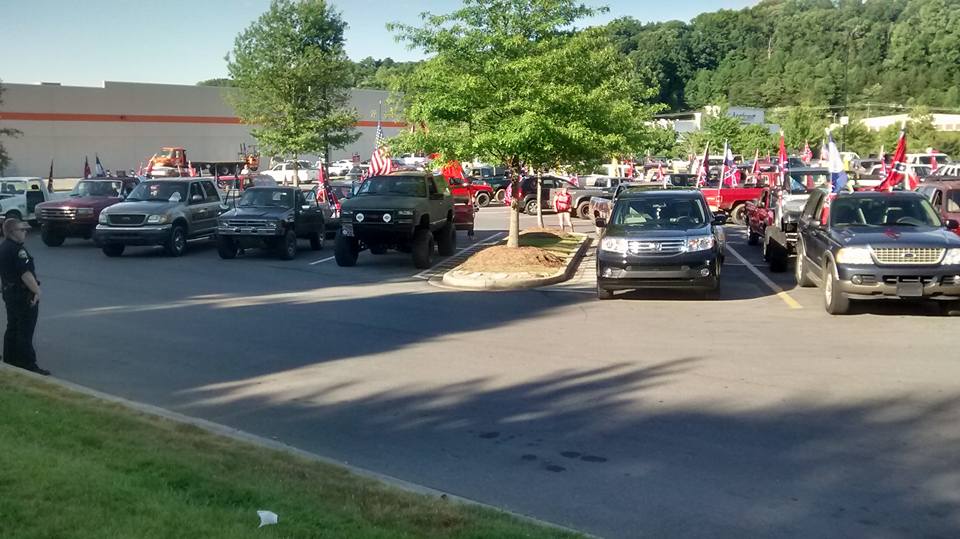 Confederate Flag Parade in Dalton Gone Wrong (VIDEO) GAFollowers