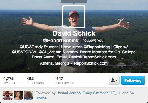 David Schick on Twitter