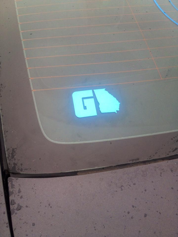 GAFollowers Baby Blue Sticker