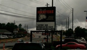 Hooters tackles Breast Cancer