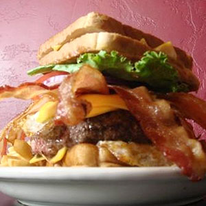 Triple Coronary Bypass Burger