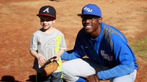 Participate in a free baseball clinic with Georgia State Baseball players Photo: Georgia State Sports Communications