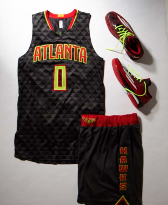 Atlanta Hawks new jersey's