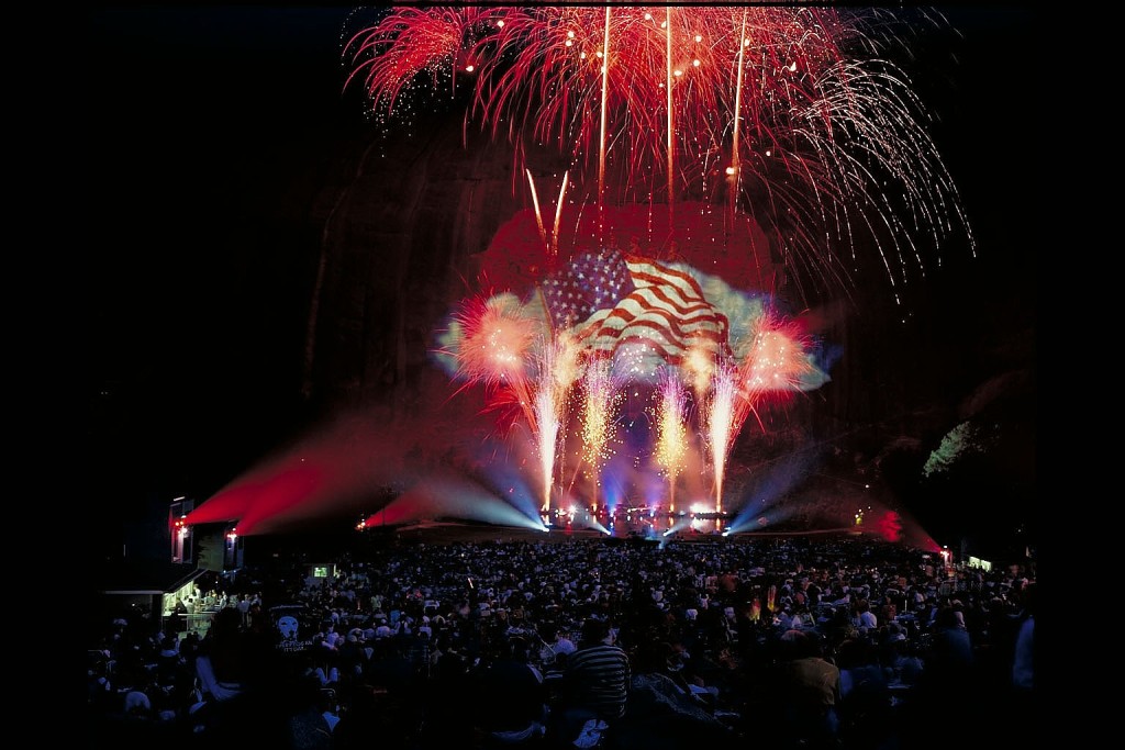 Stone Mountain laser show