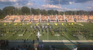 Kennesaw State's band performs at halftime