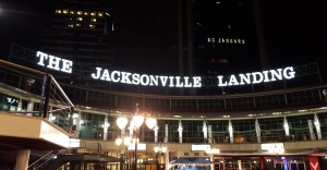 The iconic Jacksonville Landing