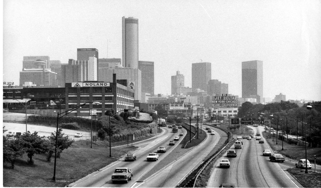 1970's Lenox Square, Atlanta, GA  Lenox square, Atlanta skyline, Atlanta  downtown