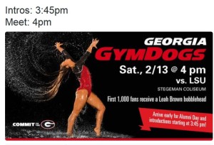 UGA to give away a Leah Brown bobblehead on Saturday