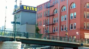 The RiverWalk in Milwaukee