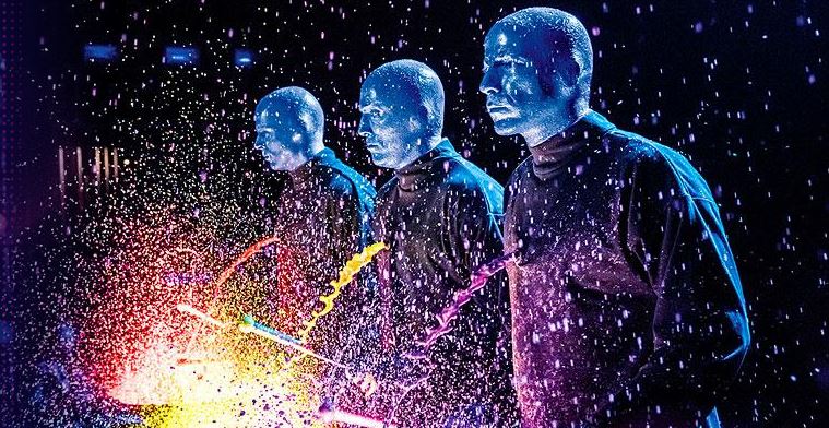 Image courtesy of The Blue Man Group