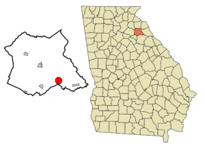 Madison_County_Georgia_Incorporated_and_Unincorporated_areas_Comer_Highlighted.svg