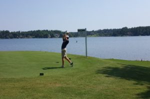 Junior player, Austin Hitt, tees it up at the Rolex Tournament of Champions Junior Am