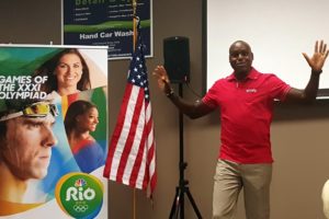 Carl Lewis talk X1 and the Olympics