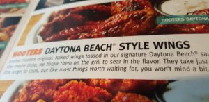 Daytona Beach Style Wings