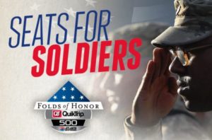 Honoring soldiers at Atlanta Motor Speedway