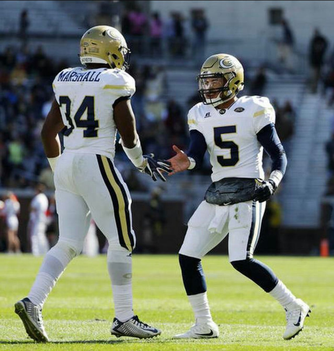 Georgia Tech’s Leading Rusher Marcus Marshall Transferring