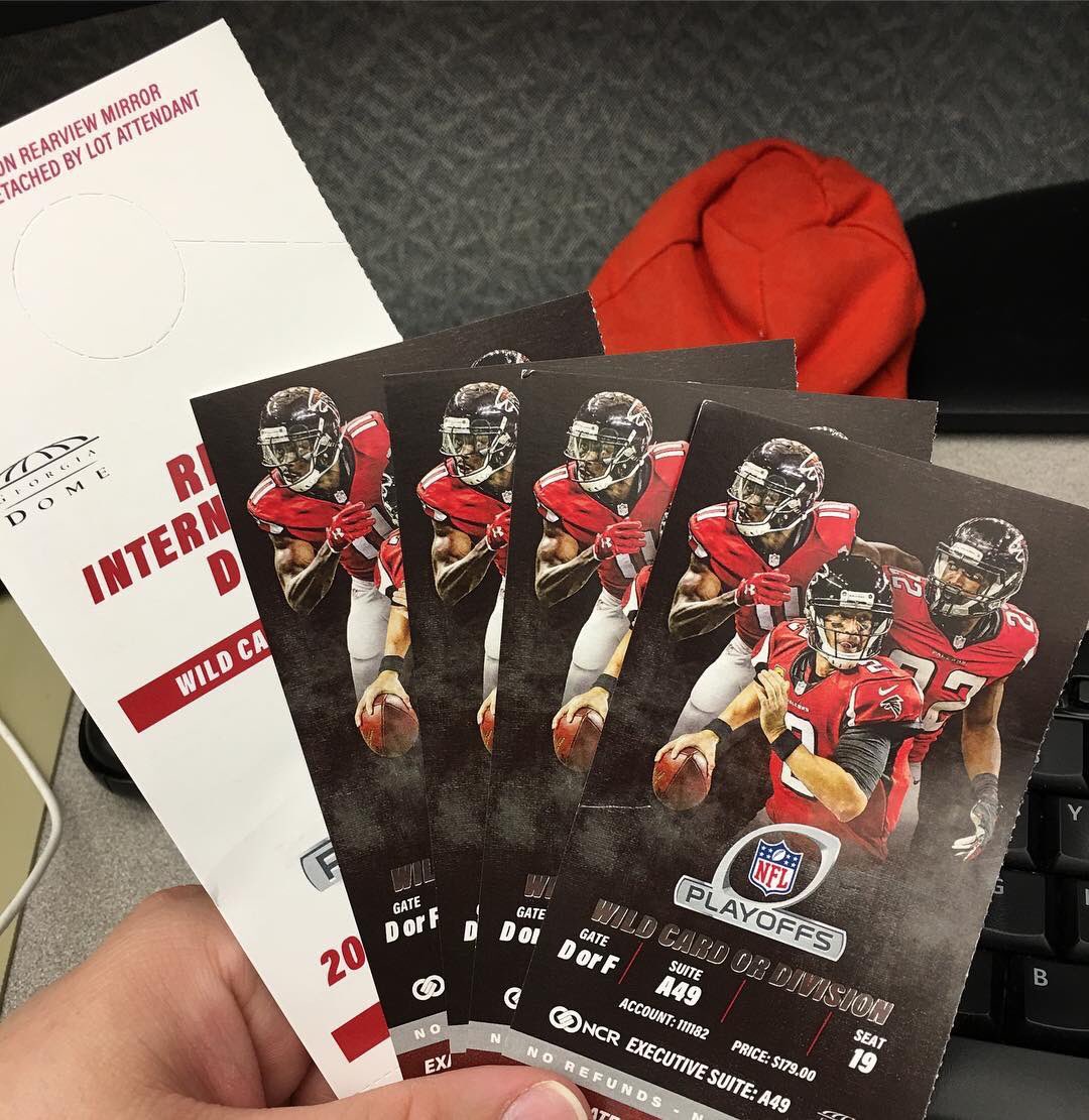 Win tickets to see FALCONS vs SEAHAWKS on Saturday