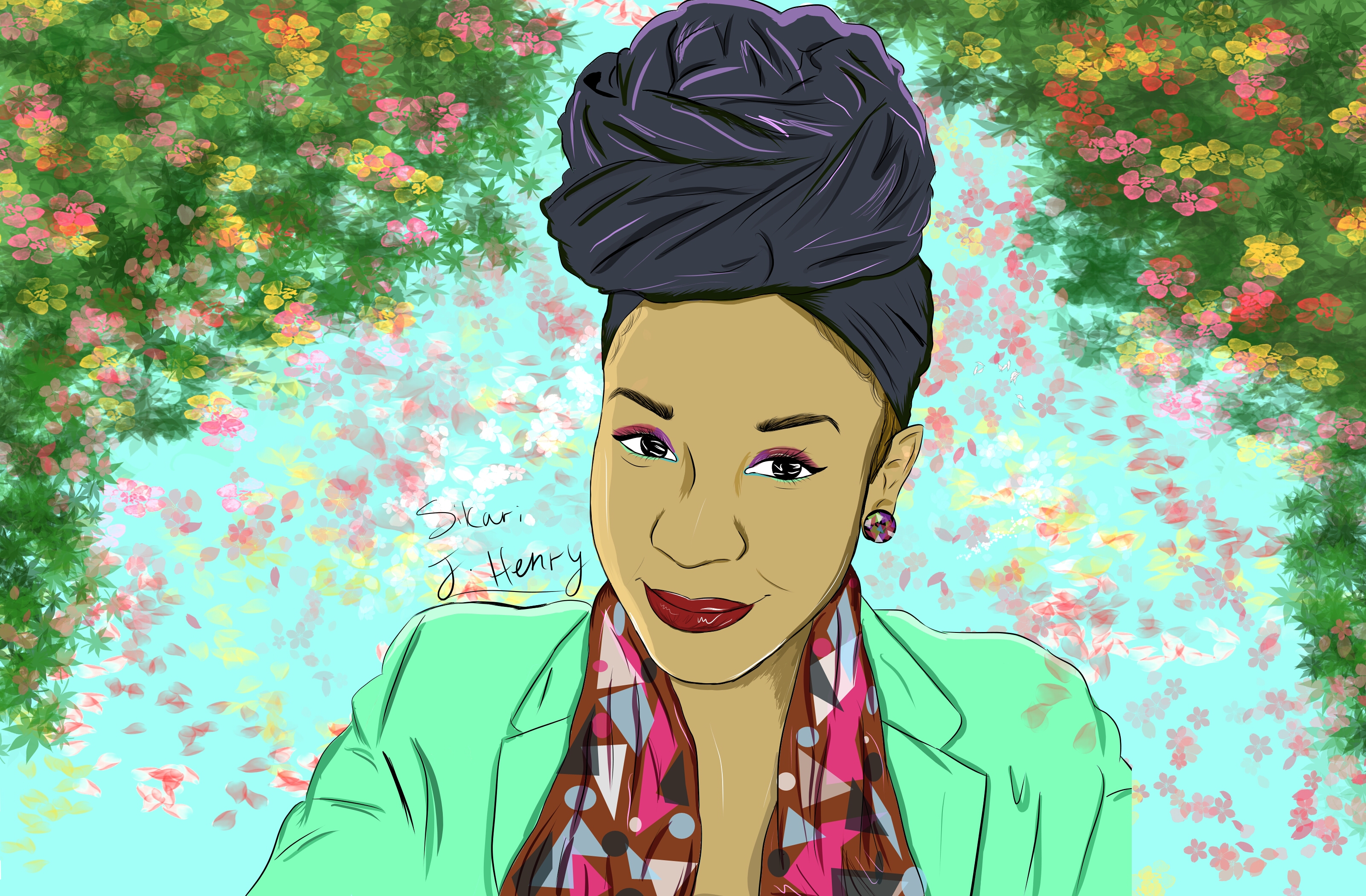 16-Year-Old Sikari Henry Could Be Atlanta’s Next Great Art Sensation