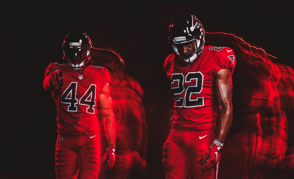 falcons color rush jersey