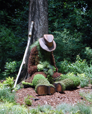 Rip Van Winkle, another storybook character in Imaginary Worlds