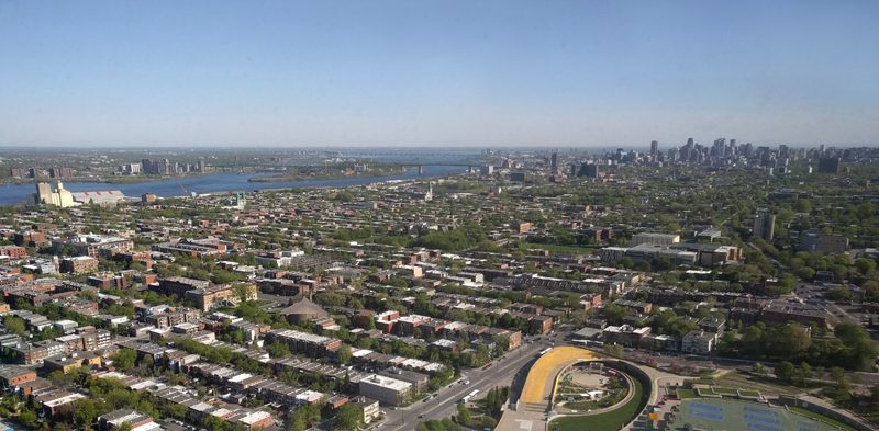 View from the Montreal Tower