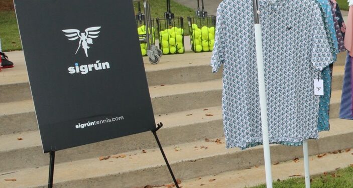 Sigrún Brings Apparel and Fun to Tennis Event at Standard Club