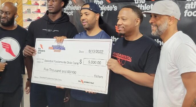 Shoe Shopping with Hawk’s No. 1 Pick, AJ Griffin at The Athlete’s Foot in Atlanta