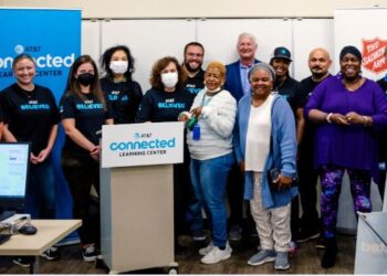 AT&T Connected Learning Center Opens at The Salvation Army Ray & Joan Kroc Corps Community Center