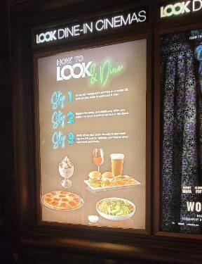 A Great Night Out at LOOK Dine-In Cinemas Brookhaven