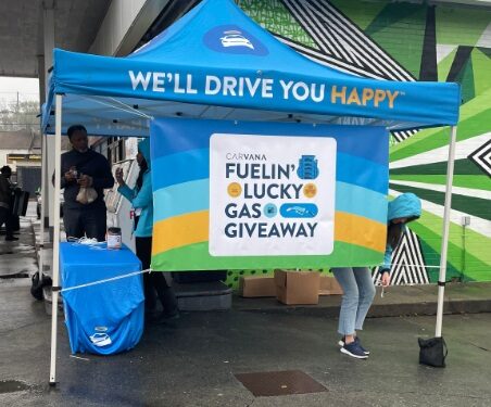 Carvana Offers Up Free Gas, Goodwill