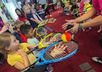 National Tennis Month Begins in Macon with ‘Books on the Baseline’ Storytelling