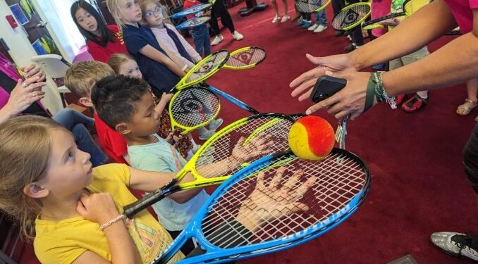 National Tennis Month Begins in Macon with ‘Books on the Baseline’ Storytelling