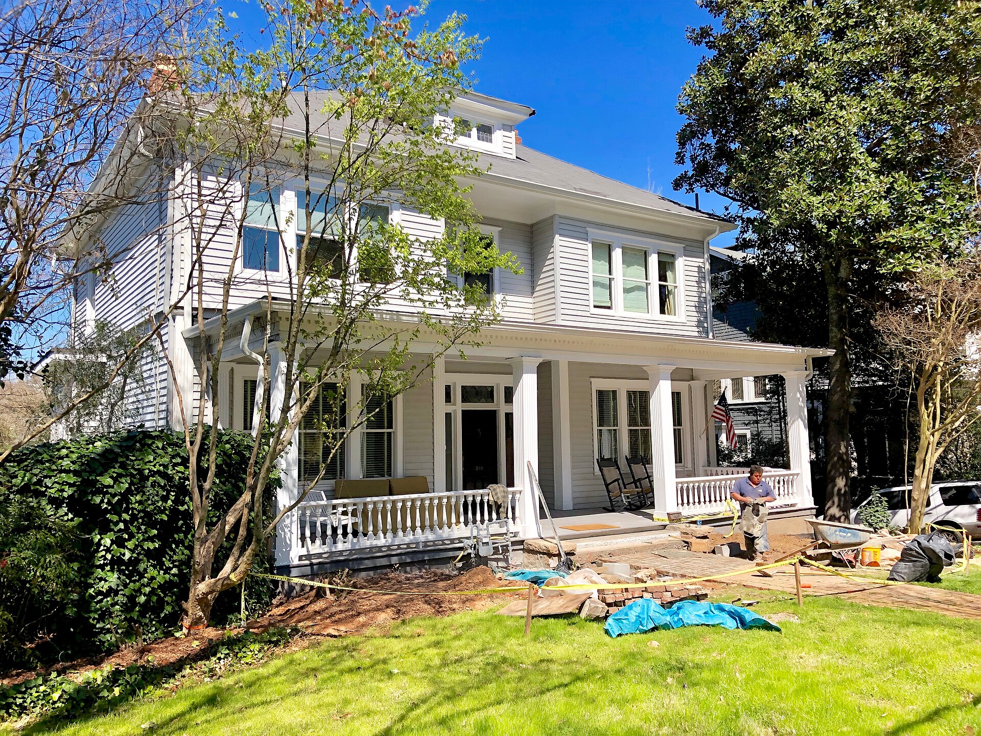 Peachtree Circle in Atlanta’s Ansley Park neighborhood in a March 2019 file photograph.