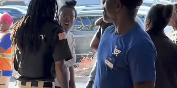 A full cart sparks a Kroger confrontation