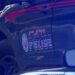 Atlanta Police Department patrol vehicle at night