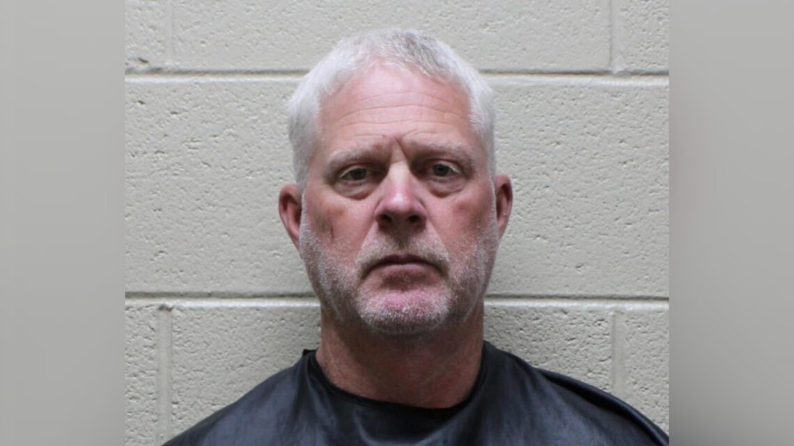 Booking photograph of former Bremen High School coach Geoffrey Brad Matthews released by the Haralson County Sheriff’s Office.