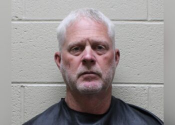 Booking photograph of former Bremen High School coach Geoffrey Brad Matthews released by the Haralson County Sheriff’s Office.