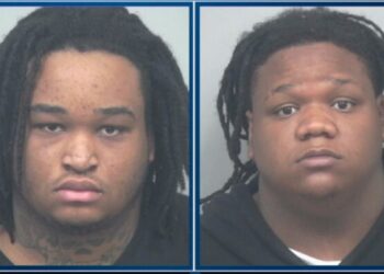 Booking photographs of Jamal Worley and Ny’Kari Nimes released in connection with a Gwinnett County vehicle-theft investigation.