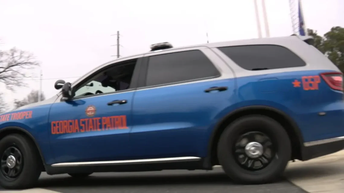 Georgia State Patrol vehicle used during statewide traffic enforcement operations, shown as a file image.