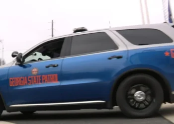 Georgia State Patrol vehicle used during statewide traffic enforcement operations, shown as a file image.