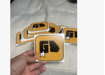 GAFollowers GTA-style Georgia sticker