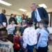 Children and federal officials during a 2025 visit to a Head Start classroom; official HHS file photo from Virginia, not a Georgia recipient.