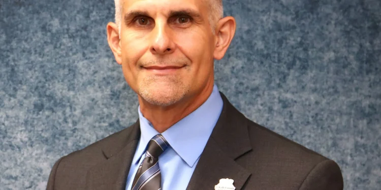 Official portrait of Dr. Norman C. Sauce III, interim superintendent of the DeKalb County School District.