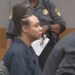 Sidney Starr seated in Fulton County court during an August 2026 bond hearing