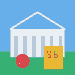 AI-generated illustration of a city hall, a 9.6-mill tax notice and a household cost marker.