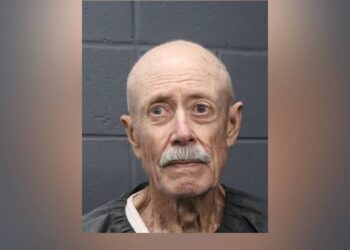 Forsyth County Sheriff’s Office booking photo of Thomas Elliott Field, who faces felony-murder and aggravated-assault charges.
